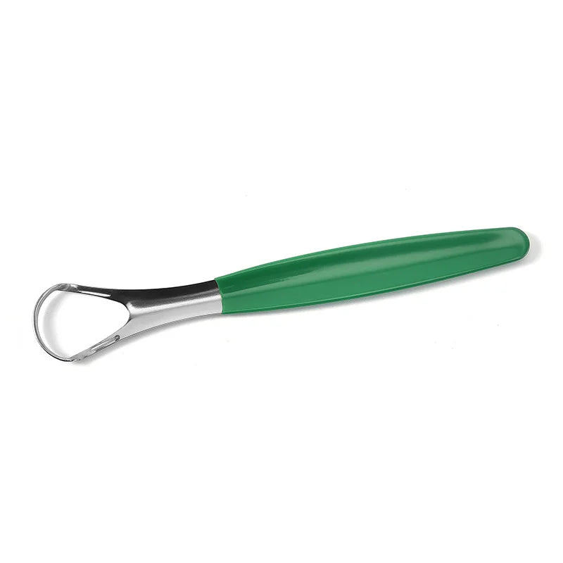 1Pc Stainless Steel Tongue Scraper Cleaner for Oral Hygiene Tounge Scrapper Brush Remove Halitosis Tongue Coating Oral Care