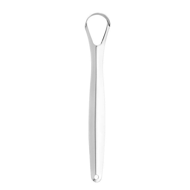 Stainless Steel Tongue Scraper Tongue Portable Oral Care Remover Halitosis Tongue Coating Oral Cleaning Tools Tongue Cleaning