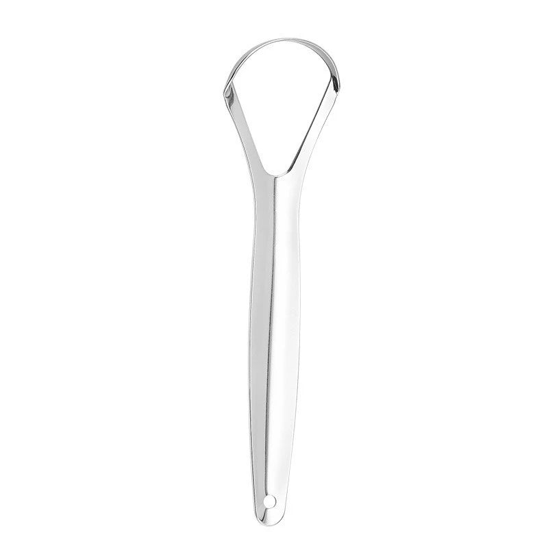 Stainless Steel Tongue Scraper Tongue Portable Oral Care Remover Halitosis Tongue Coating Oral Cleaning Tools Tongue Cleaning