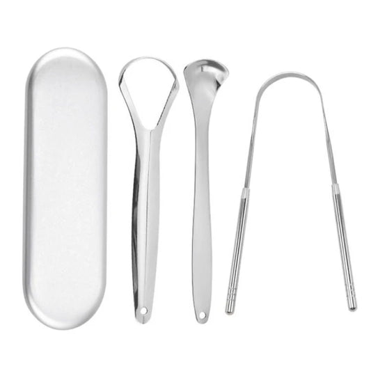 Tongue Scraper Cleaner for Adult Kid,Tongue Brush for Fresh-Breath Dental Eliminate Bad Breath in Seconds Oral Care Tool