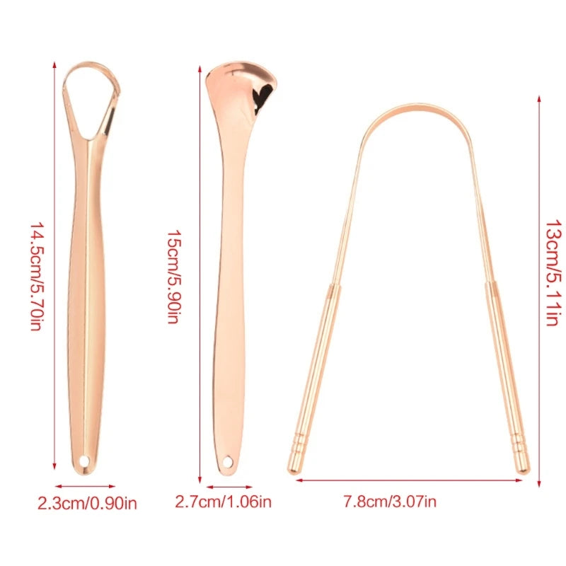 Tongue Scraper Cleaner for Adult Kid,Tongue Brush for Fresh-Breath Dental Eliminate Bad Breath in Seconds Oral Care Tool