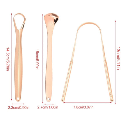 Tongue Scraper Cleaner for Adult Kid,Tongue Brush for Fresh-Breath Dental Eliminate Bad Breath in Seconds Oral Care Tool