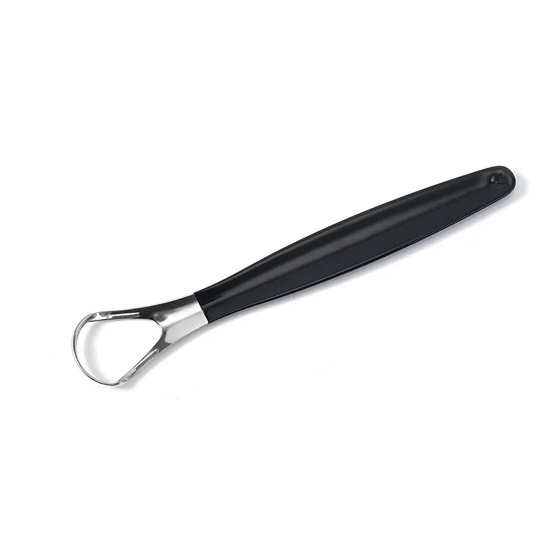 1Pc Stainless Steel Tongue Scraper Cleaner for Oral Hygiene Tounge Scrapper Brush Remove Halitosis Tongue Coating Oral Care