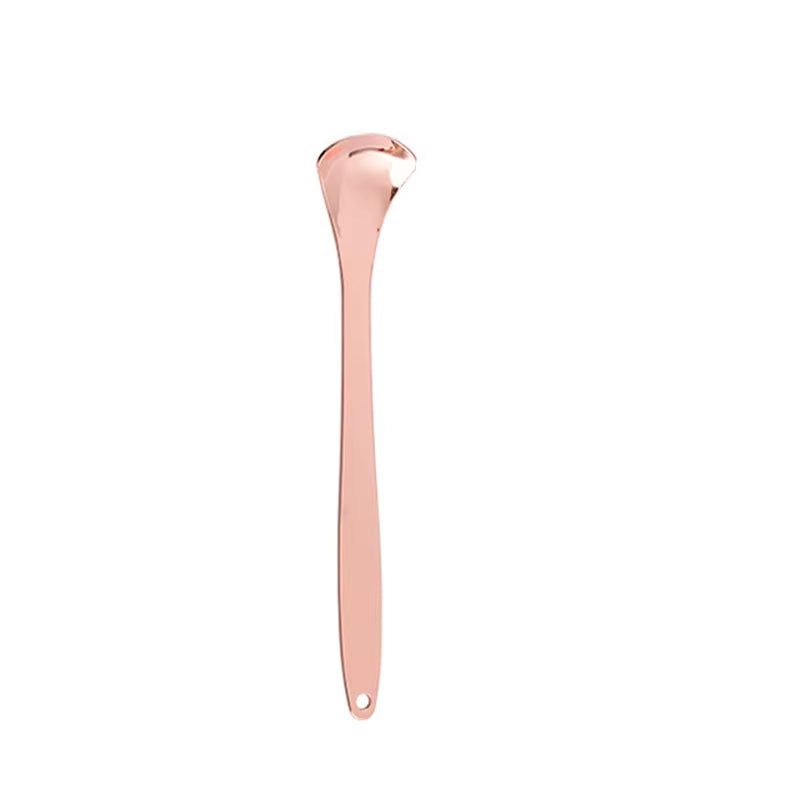 Stainless Steel Tongue Scraper Cleaner Travel Handy Case Fresh Breath Cleaning Coated Oral Hygiene Scrapper Cleaning Tools
