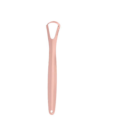 Stainless Steel Tongue Scraper Cleaner Travel Handy Case Fresh Breath Cleaning Coated Oral Hygiene Scrapper Cleaning Tools