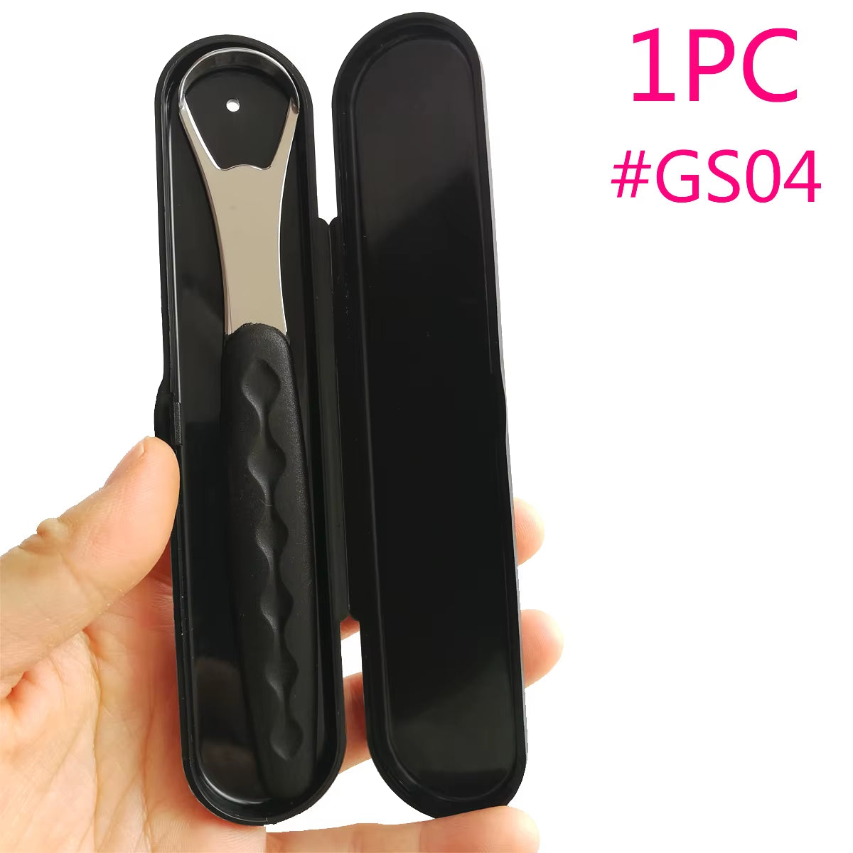 Tongue Scraper Cleaner Adult Surgical Grade Eliminate Bad Breath Stainless Steel Metal Tongue Scarper Brush Dental Scrapper Tool